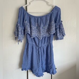 American Eagle Outfitters Off the Shoulder Romper